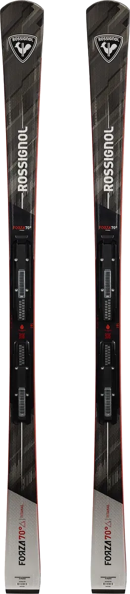 Rossignol Men Ski's FORZA 70' TI — topsheet
