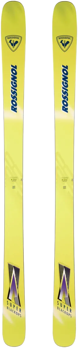 Rossignol Super Blackops Skis — topsheet