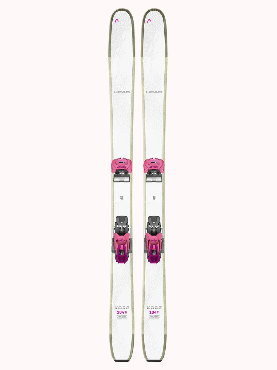 Head KORE 104 Ti W — topsheet