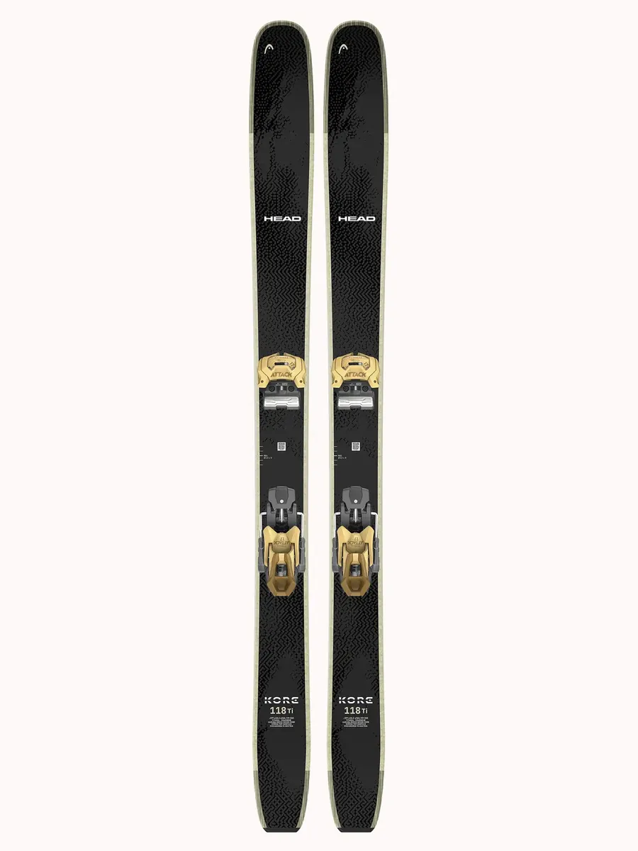Head KORE 118 Ti — topsheet