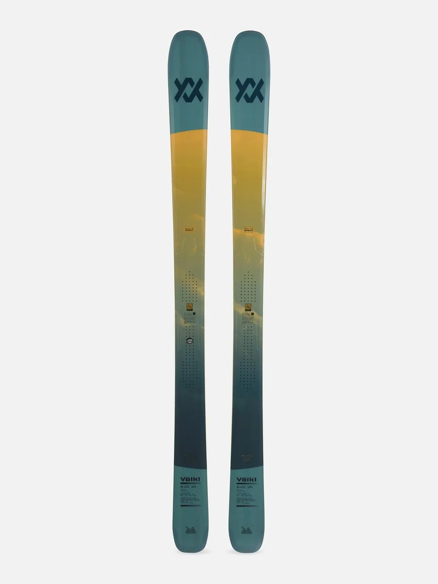 Völkl Blaze 104 Teal — topsheet